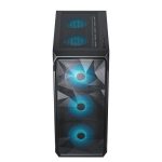 Ant Esports ICE-112 Auto RGB (ATX) Mid Tower Cabinet (Black)