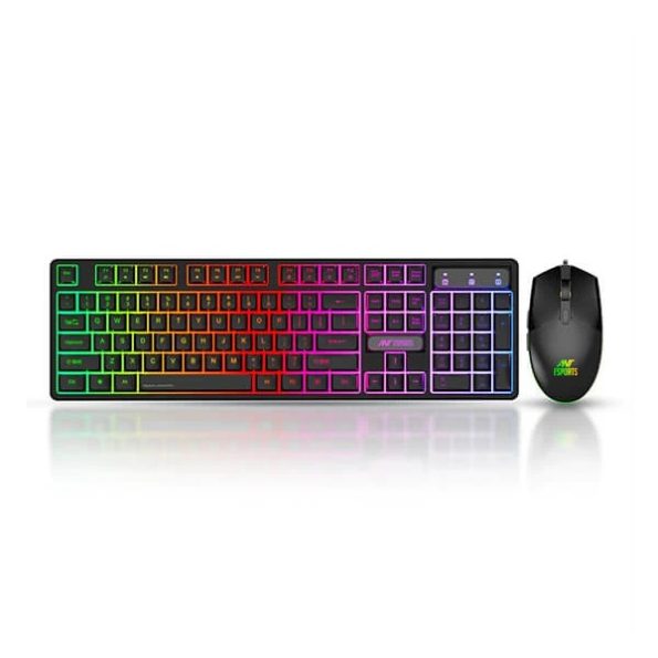 Ant Esports KM1650 Pro Gaming Keyboard And Mouse Combo (Black)