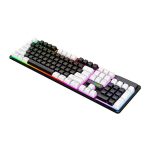 Ant Esports MK1450 Pro Gaming Keyboard Membrane Switches (Black-White) 1