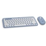 Logitech Pebble 2 Wireless Keyboard and Mouse Combo For Mac (Blue) 1