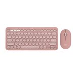 Logitech Pebble 2 Wireless Keyboard and Mouse Combo (Rose) 1