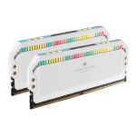 Corsair Dominator Platinum RGB 32GB (16GBx2) DDR5 6200MHz Desktop RAM (White) 1