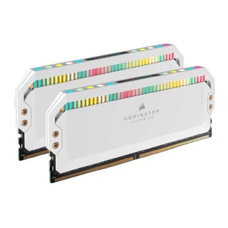 Corsair Dominator Platinum RGB 32GB (16GBx2) DDR5 6200MHz Desktop RAM (White)