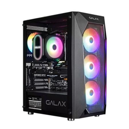 Galax Revolution-05 Mesh (ATX) Mid Tower Cabinet (Black)