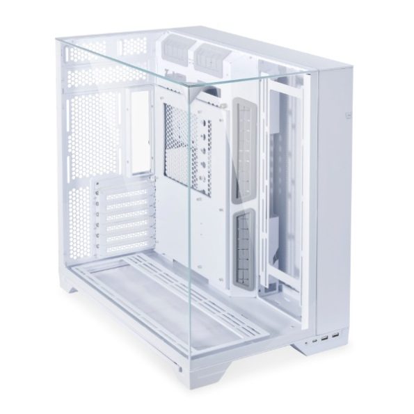 LIAN LI O11 Vision ATX Mid Tower Cabinet (White)