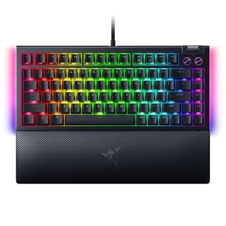 Razer Blackwidow V4 75 Percent Mechanical Gaming Keyboard (Razer Orange Tactile Switch)