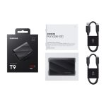Samsung Portable SSD T9 USB 3.2 Gen2x2 1TB (Black)2
