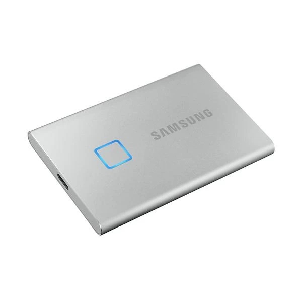 Buy Samsung T7 Touch 1TB External SSD (Silver) - Computech Store