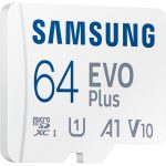 Samsung 64GB EVO Plus UHS-I microSDXC Memory Card with SD Adapter1