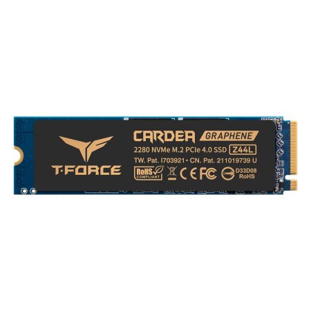 Team Group T-FORCE CARDEA Z44L M.2 2280 500GB PCIe Gen4 x4, NVMe 1.4 Internal Solid State Drive