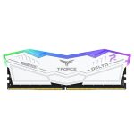 Teamgroup T-Force Delta RGB 32GB (1x32GB) DDR5 CL38 6000MHz Ram (White)