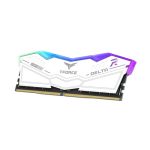 Teamgroup T-Force Delta RGB 32GB (1x32GB) DDR5 CL38 6000MHz Ram (White) 1