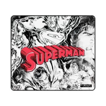 CYBEART | Superman Jim Lee Edition Gaming Mouse Pad | Large Premium Licensed Gaming Mouse Pad (450 x 350 x 4mm / Rapid Series)