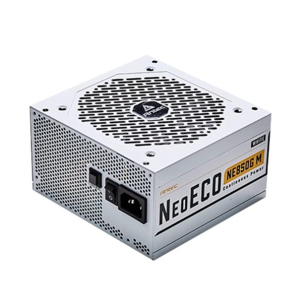 Antec NE850G M 850 Watts 80 Plus Gold Fully Modular Power Supply - White