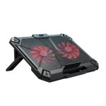 Cosmic Byte Comet Laptop Cooling Pad, Dual 140 mm Fans with Two USB ports (Red) 3