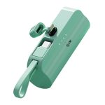 EVM ENLITE L 5000MAH Power Bank, Green