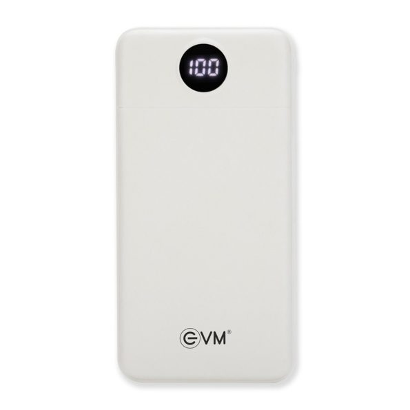 EVM EnMove Power Bank 10,000MAH, White