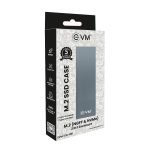 EVM USB 3.1 Gen 2 M.2 SATA and NVMe SSD Case 1