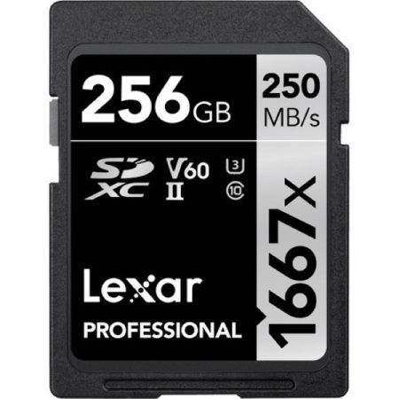 Lexar 256GB Professional 1667x SDXC