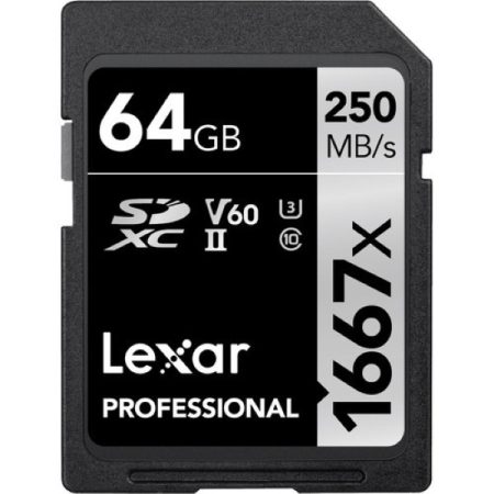 Lexar 64GB Professional 1667x SDXC