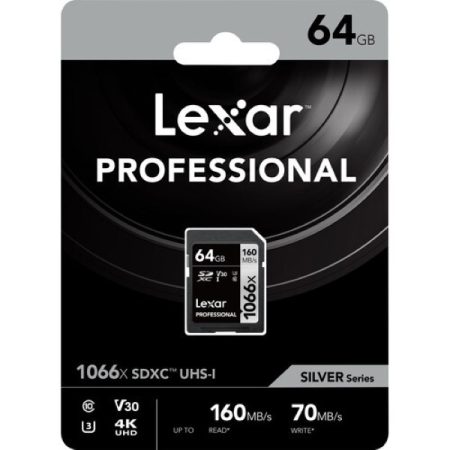 Lexar 64GB Professional 1066x SDXC