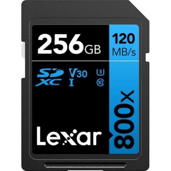 Lexar 256GB High-Performance 800x SDXC Memory Card