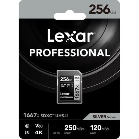 Lexar 256GB Professional 1667x SDXC