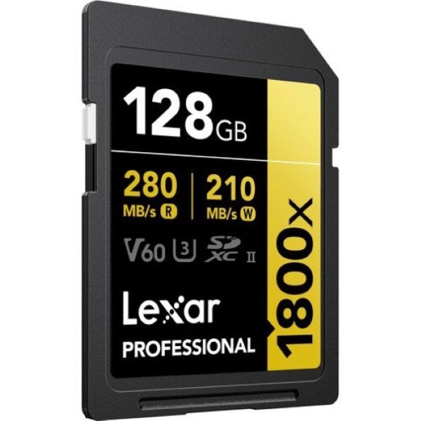 Lexar 128GB Professional 1800x SDXC