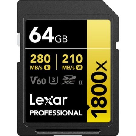 Lexar 64GB Professional 1800x SDXC