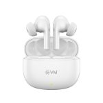 EVM ENZEST TWS Bluetooth True Wireless Earbud (White) 1
