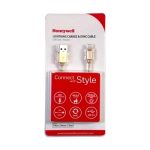 Honeywell Apple Lightning Charge And Sync Braided Cable 1.2 Meter (Gold) 1