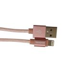 Honeywell Apple Lightning Charge And Sync Braided Cable 1.2 Meter (Rose Gold) 1