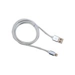 Honeywell Apple Lightning Charge And Sync Braided Cable 1.2 Meter (Silver) 1