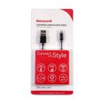 Honeywell Apple Lightning Charge And Sync Non Braided Cable 1.2 Meter (Black) 1