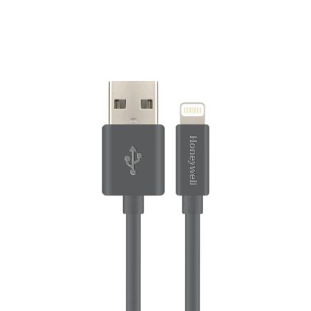 Honeywell Apple Lightning Charge And Sync Non Braided Cable 1.2 Meter (Grey)
