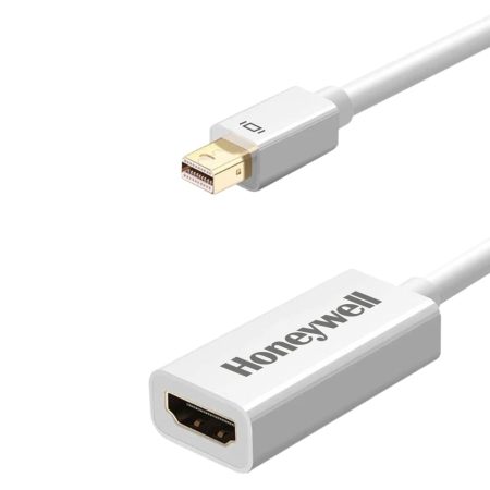 Honeywell Mini Display Port to HDMI Adapter, White