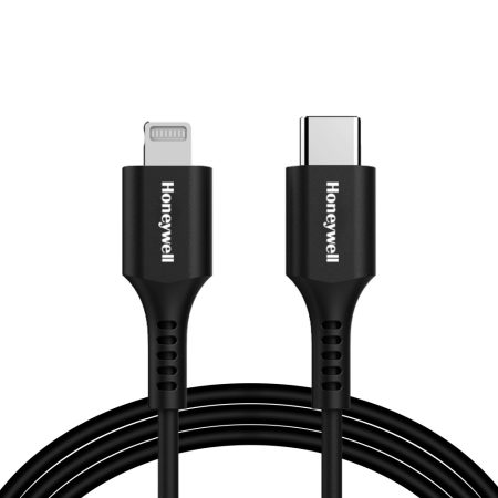 Honeywell Type C to Lightning 1.8 Meter Silicone cable (Black)