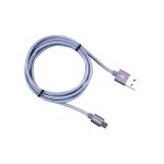 Honeywell USB To Micro Usb Braided Cable 1.2 Meter (Grey) 1