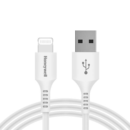 Honeywell Usb to Lightning Cable 1.8 Meter (Silicone Cable) – White