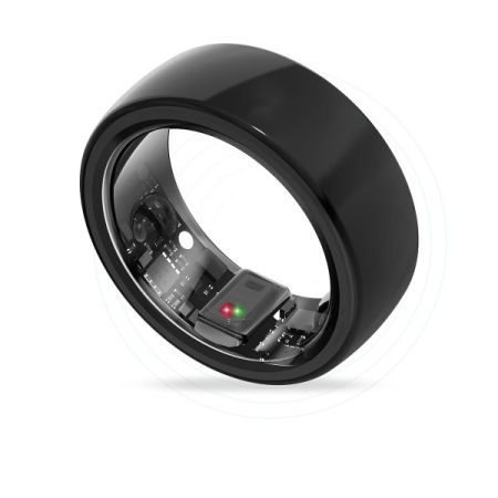 aaboRing, Health & Fitness Tracker Smart Ring, DeepBlack