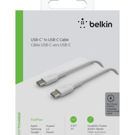 Belkin Boost Charge USB-C to USB-C PVC 3.3 Feet
