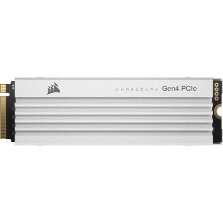 Corsair MP600 PRO LPX 2TB PCle Gen4 x4 NVMe M.2 SSD (White)