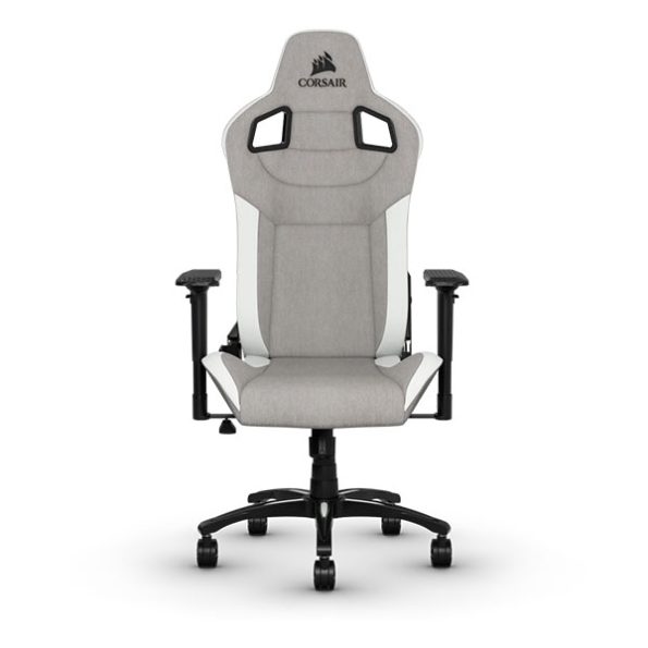 Corsair T3 RUSH Gaming Chair (Gray-White)
