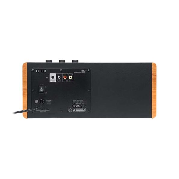 Edifier D12 Desktop Stereo Speaker Bluetooth v5.0 70 Watts (Brown)