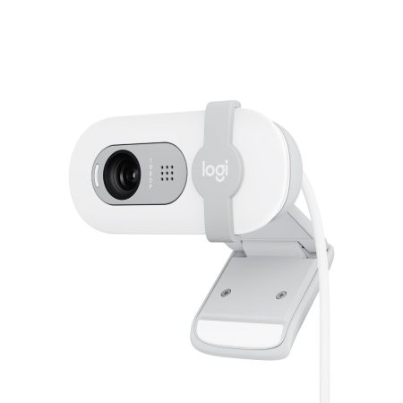 Logitech Brio 100 Full HD Webcam For Meetings And Streaming, White