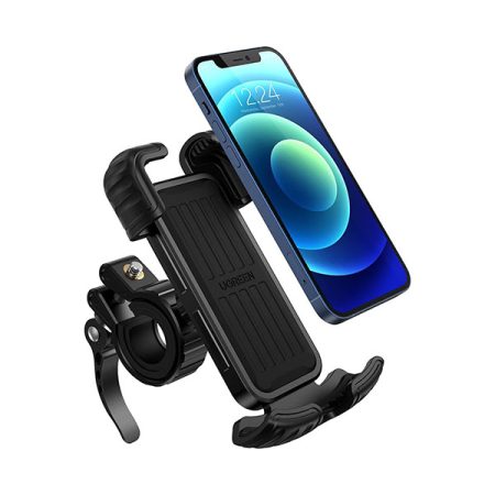 Ugreen universal bicycle phone holder for bike motorcycle handlebar black