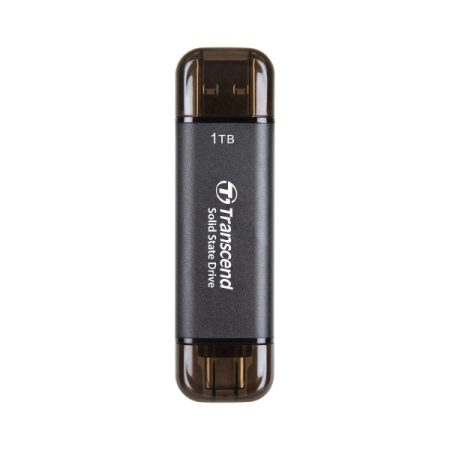 Transcend 310C 1TB USB C & USB A External Portable SSD
