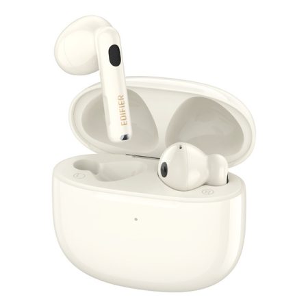 Edifier W320TN Adaptive Active Noise Cancelling TWS Earbuds (Ivory)
