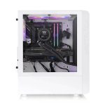 Thermaltake S200 TG ARGB Snow (ATX) Mid Tower Cabinet (White)