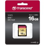 Transcend 16GB 500S UHS-I SDHC Memory Card 1